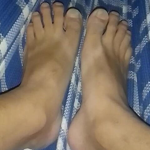 My hot feet