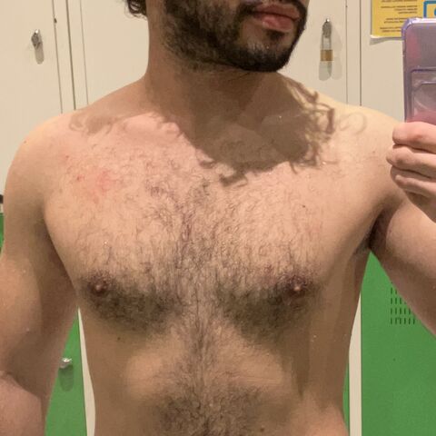 X hairy man