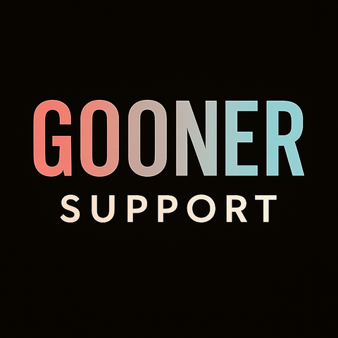 Gooner support by Gabe Strong