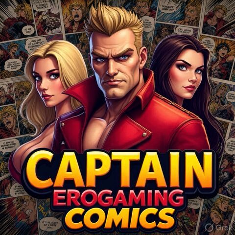 Captain Erogaming comics